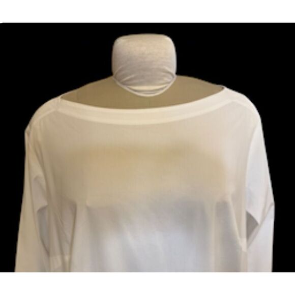 J Jill “White Shirt Collection” Crisp Oversized White Shirt Plus Sz. 2X Pkeat Ba - Picture 4 of 14